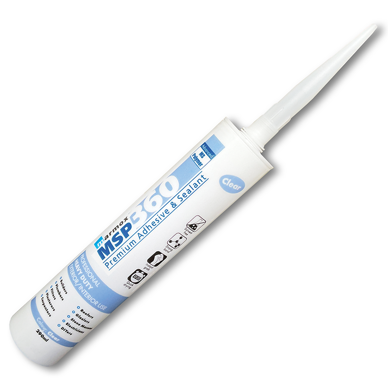 Marmox MSP360 All-In-One Premium Adhesive & Sealant 290ml - Clear